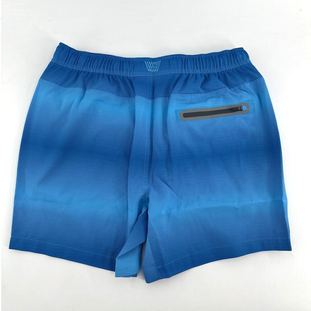 Mack Weldon Waterslide Pulse Stripe Swim Trunk Size L - Picture 8 of 10